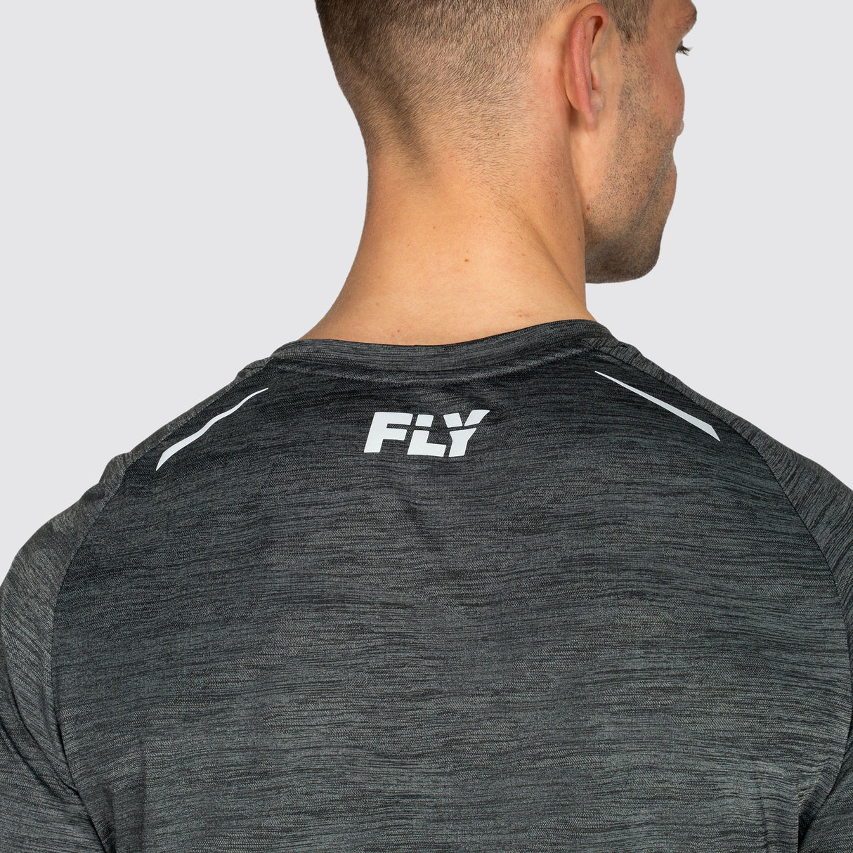 Fly Tempo Running Tee Black