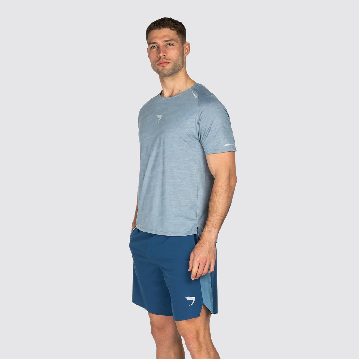 Fly Tempo Running Tee Blue