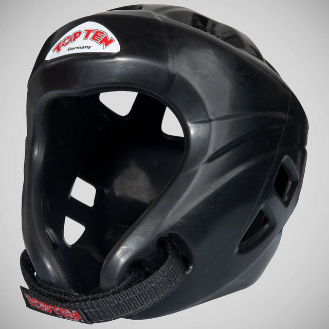 Top Ten Avantgarde Head Guard Black