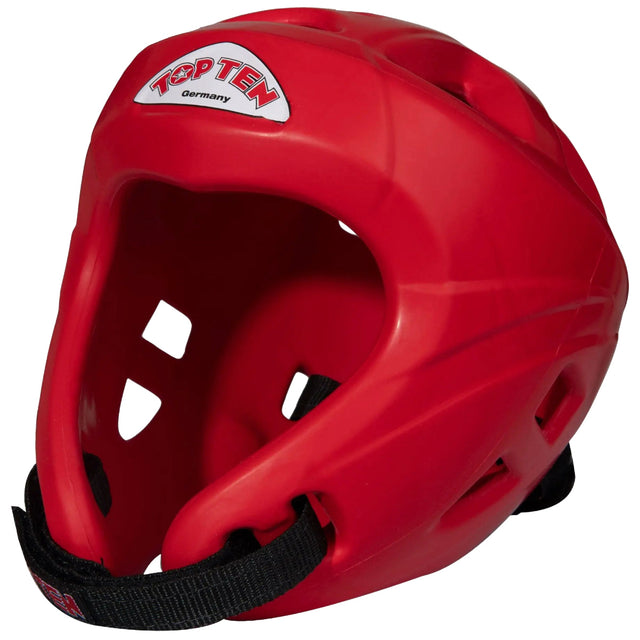 Top Ten Avantgarde Head Guard Red