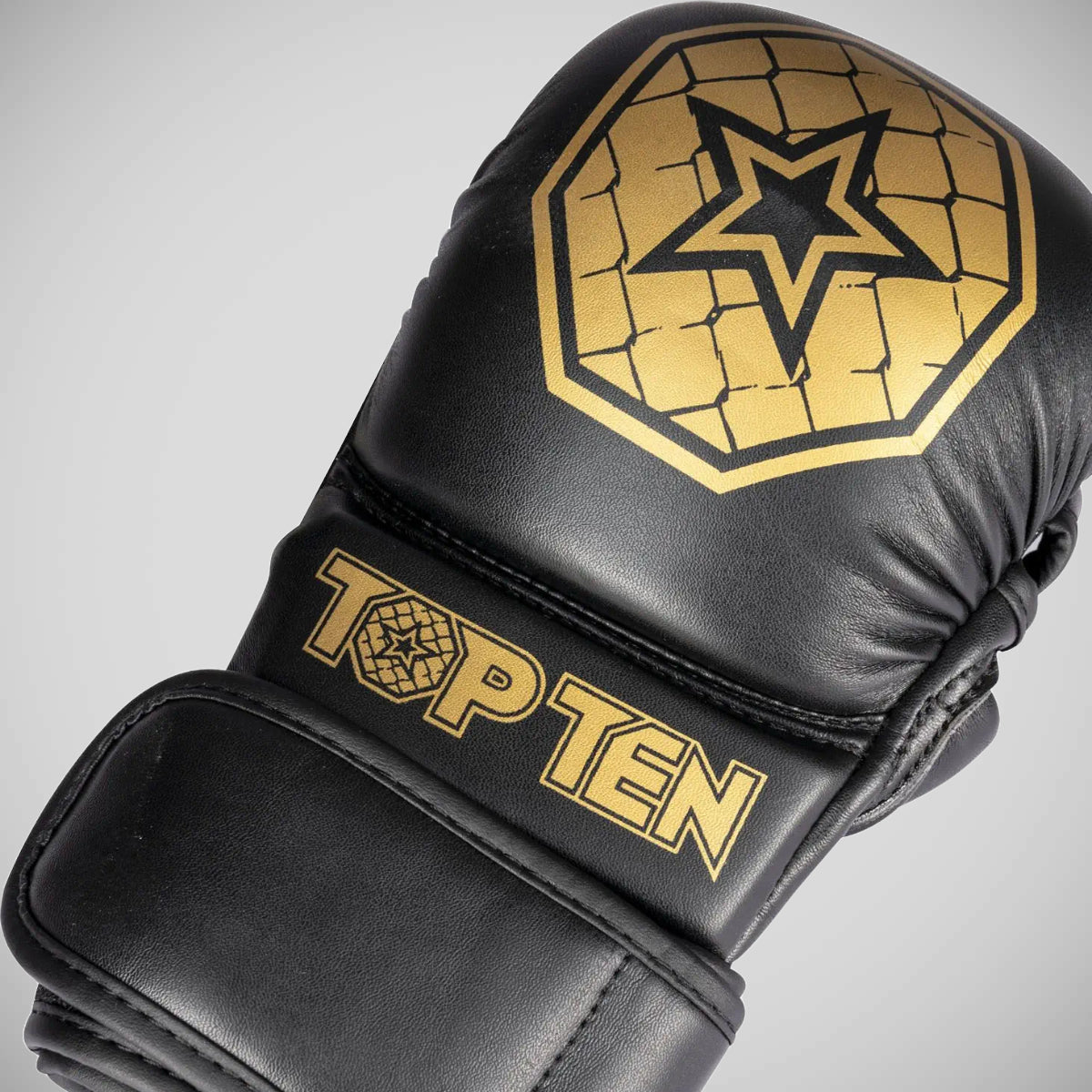 Top Ten Anwärter MMA Sparring Handschuhe Schwarz/Gold