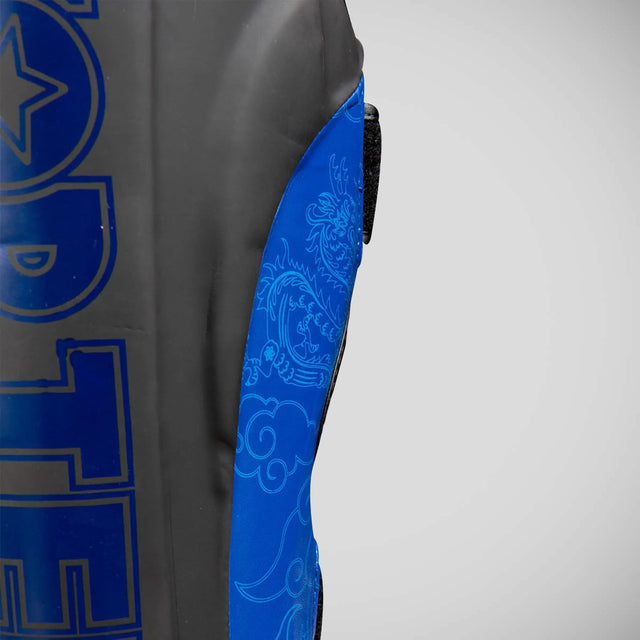Top Ten Dragon Shin and Instep Guard Black/Blue