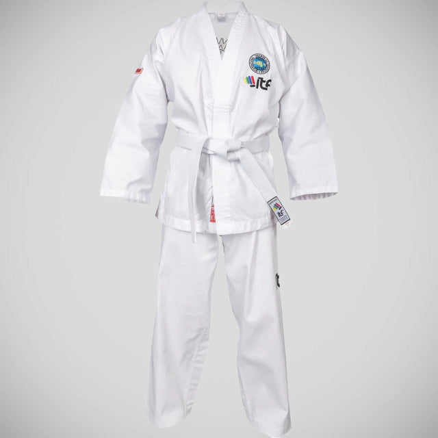 Top Ten ITF Student Uniform with Slip Jacket White