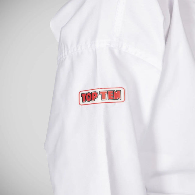 Top Ten ITF Student Uniform with Slip Jacket White