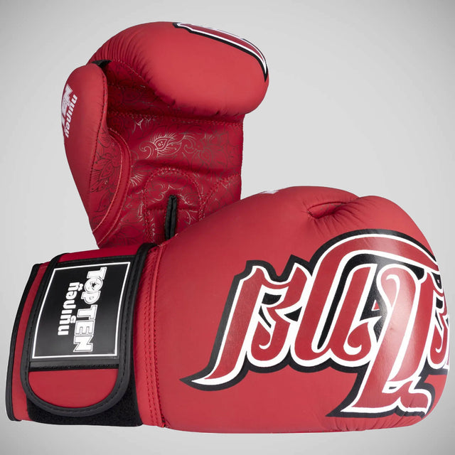 Top Ten Nong Han Boxing Gloves Red