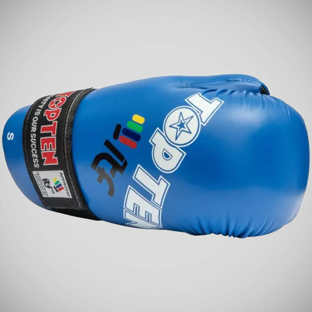 Top Ten Open Hand ITF Gloves Blue