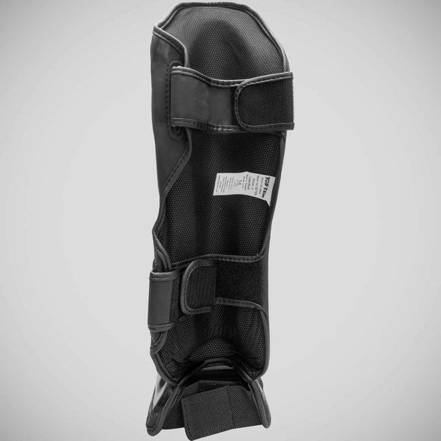 Top Ten Power Ink Shin/Instep Guards Black