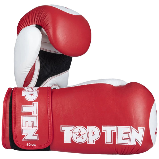 Top Ten Star XLP WAKO Boxing Gloves Red