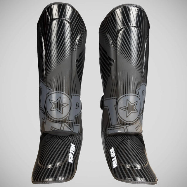 Top Ten Vectory Shin and Instep Guards Black