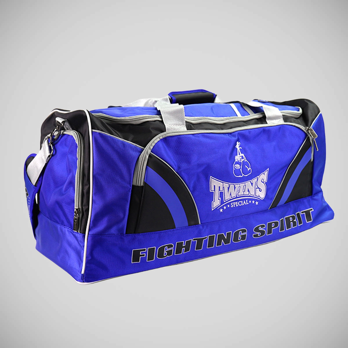 Twins BAG2 Heavy Duty Gym Bag Blue from Made4Fighters