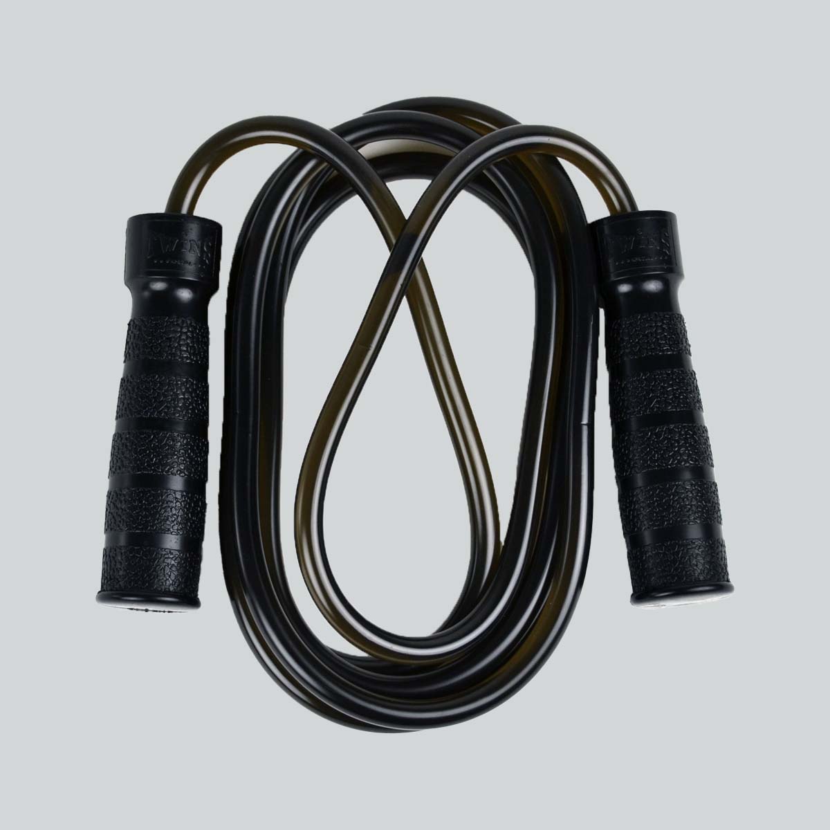 Twins SR2 Heavy Bearing Skipping Rope Black