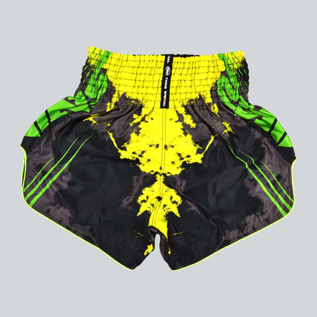 Twins TBS61-CA Candy Muay Thai Shorts schwarz/grün