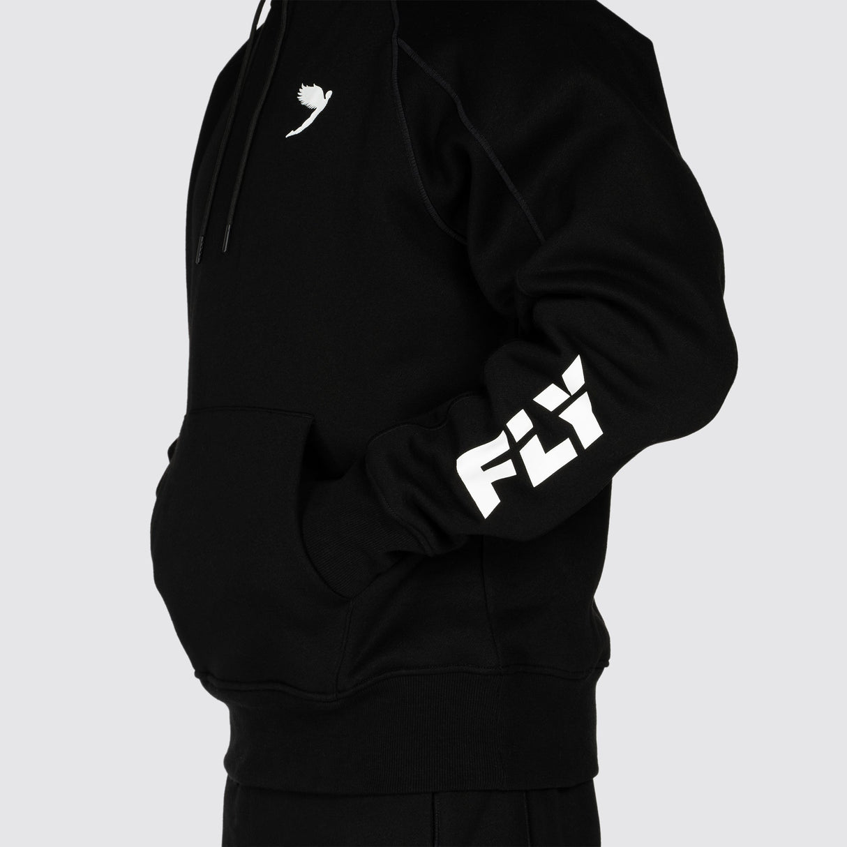 Fly Undisputed Relaxed Fit Hoodie Black