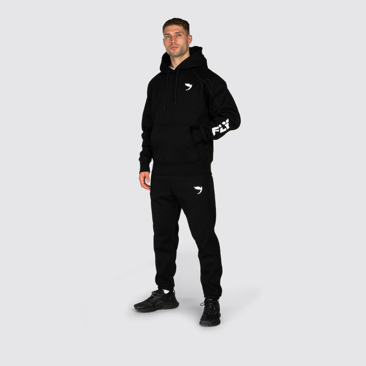 Fly Undisputed Relaxed Fit Hoodie Black