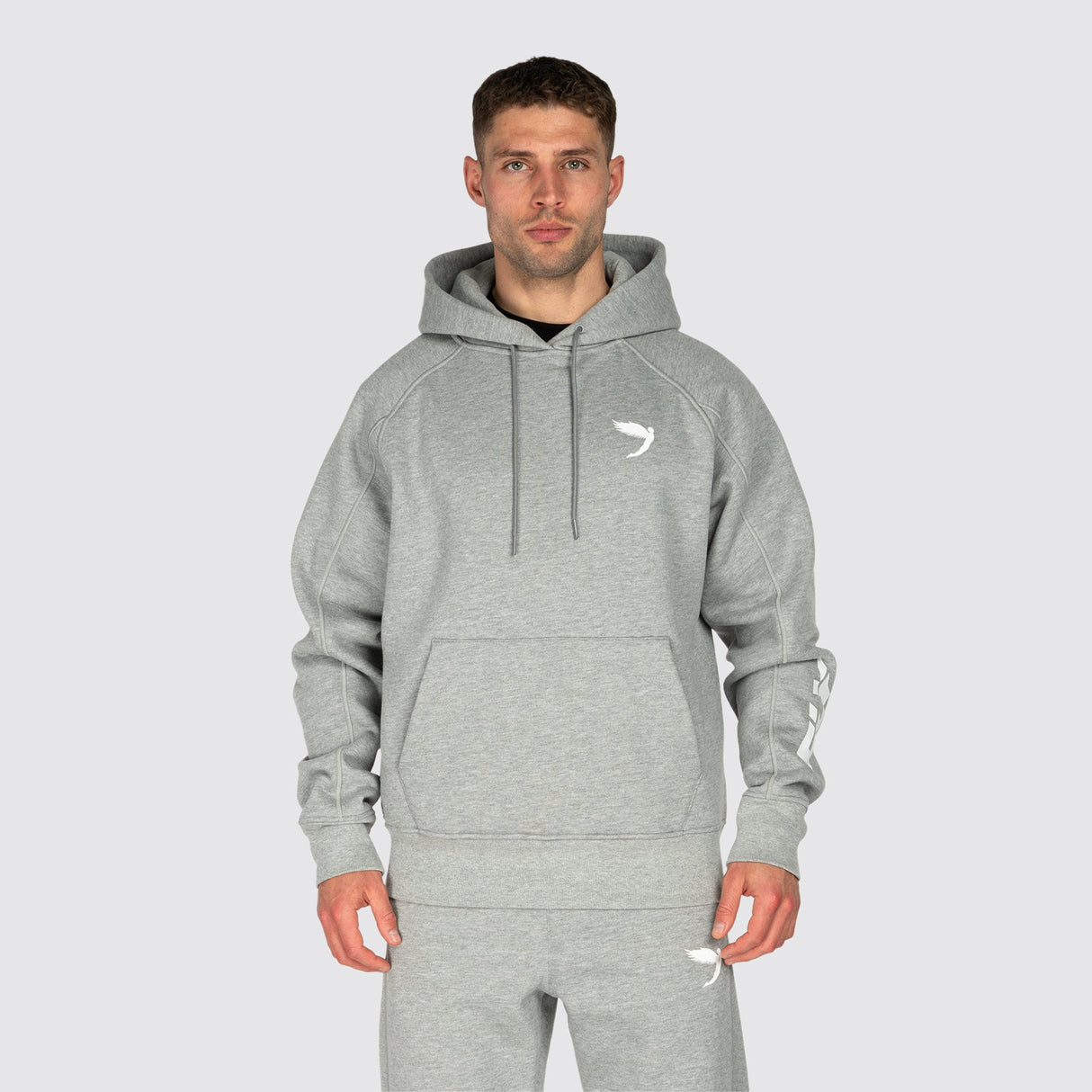 Fly Undisputed Relaxed Fit Hoodie Grey
