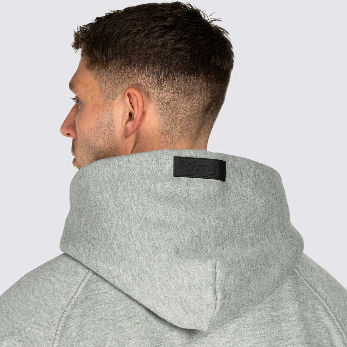 Fly Undisputed Relaxed Fit Hoodie Grey