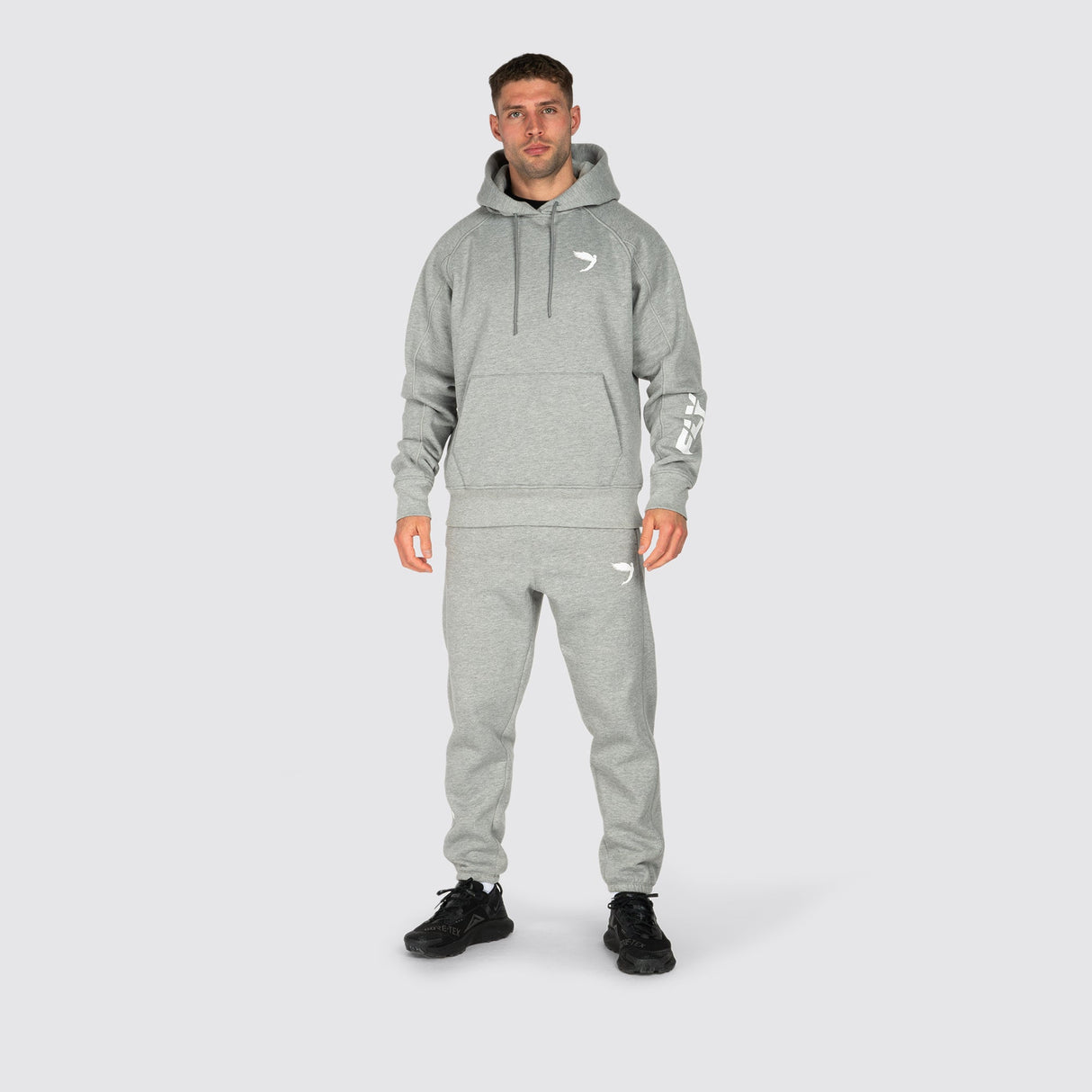 Fly Undisputed Relaxed Fit Hoodie Grey
