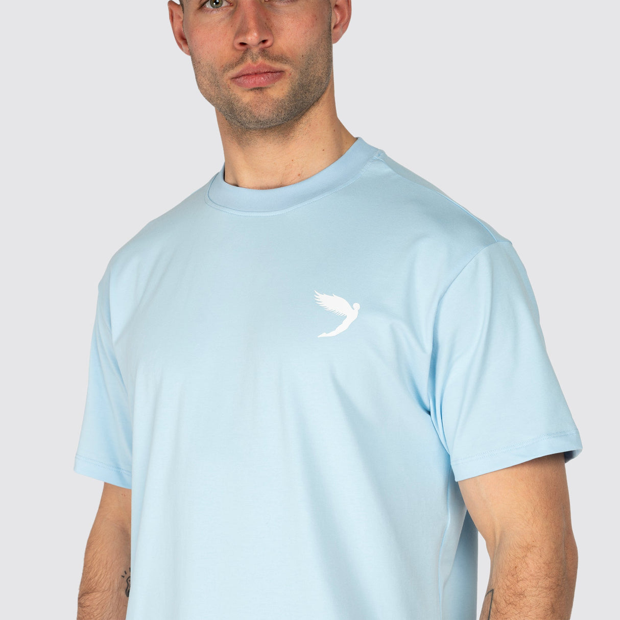 Fly Undisputed Relaxed Fit Tee Pale Blue