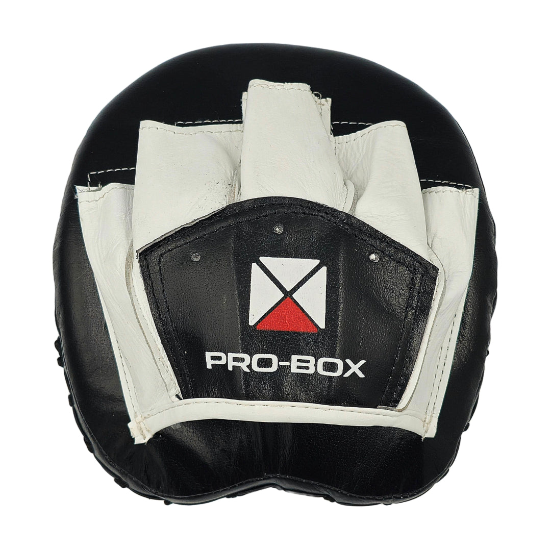 Pro-Box Leather Cuban Speed Pads Black/White