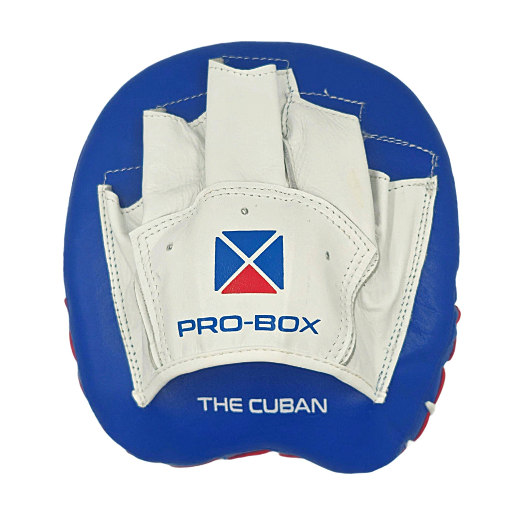 Pro-Box Leather Cuban Speed Pads Red/White/Blue