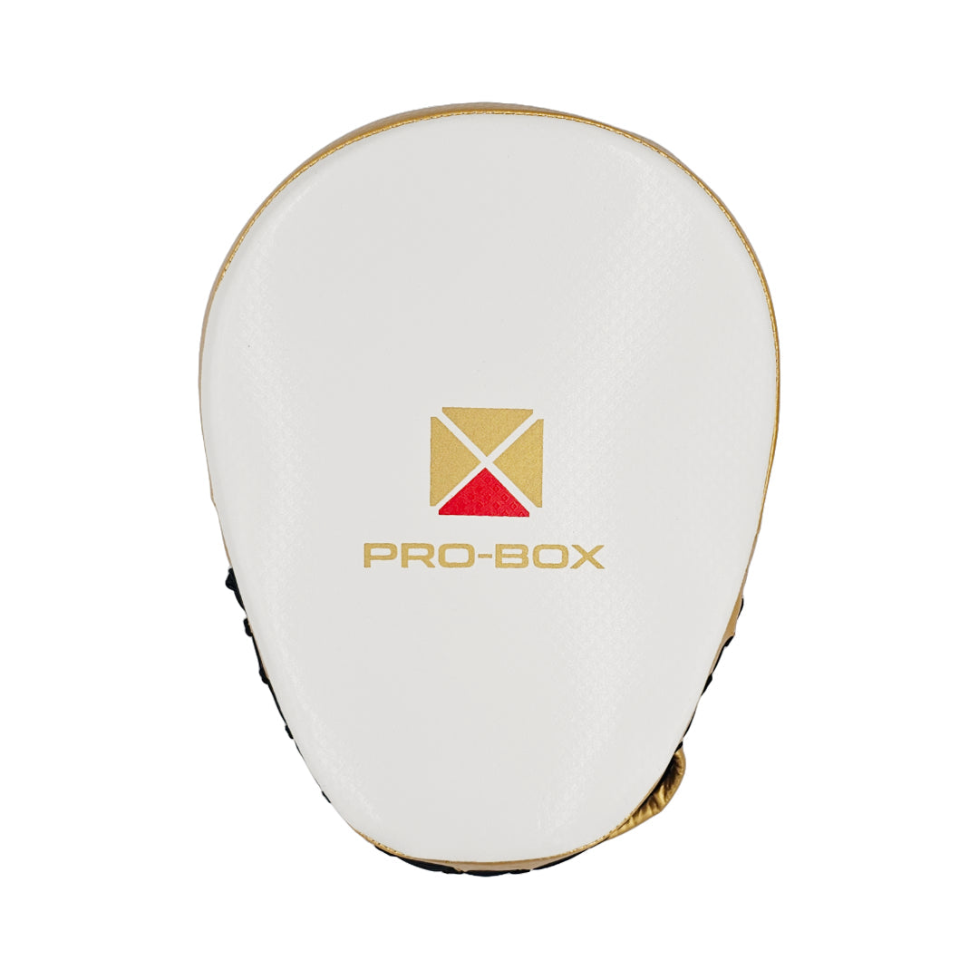 Pro-Box Champ Spar Focus Pads White/Gold