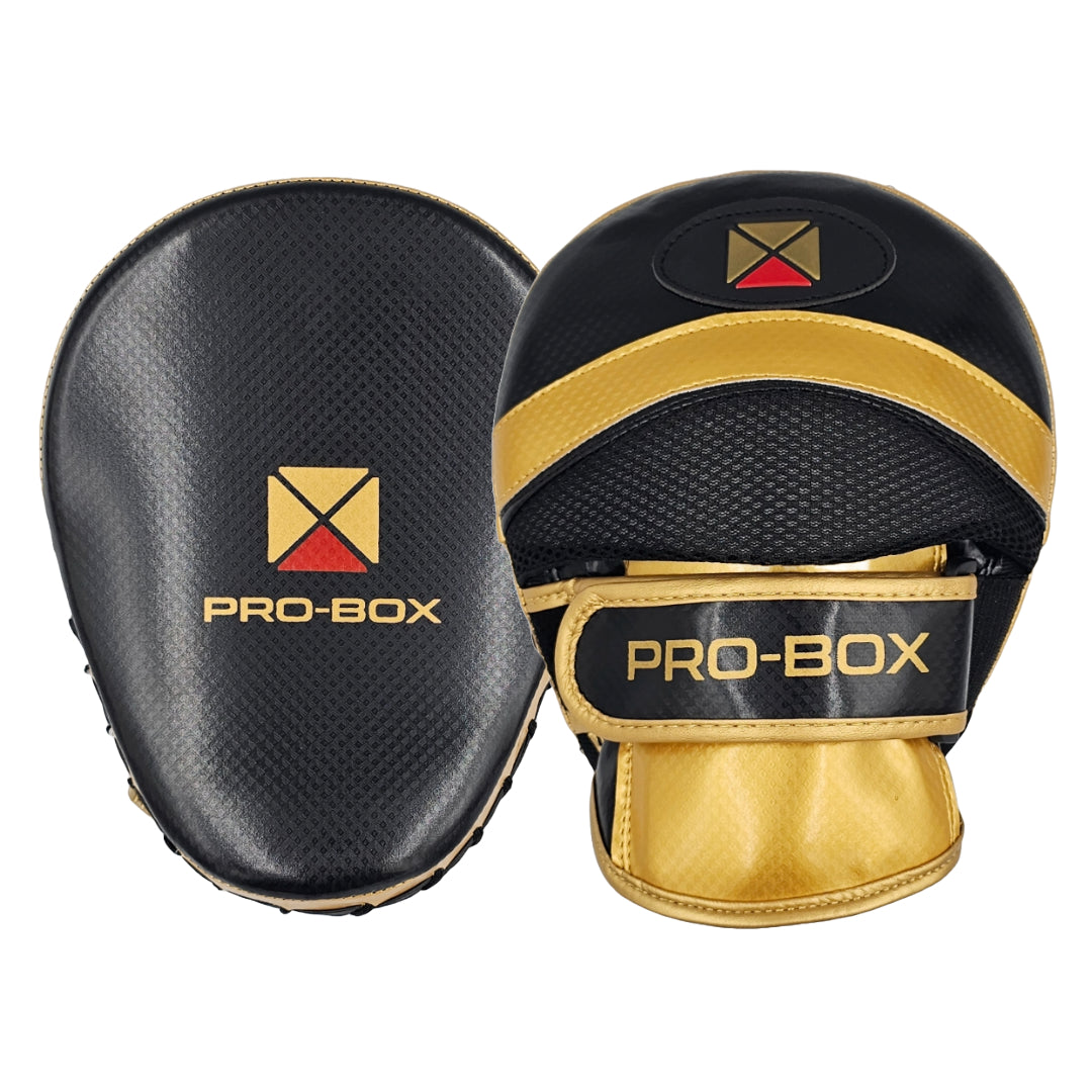 Pro-Box Champ Spar Focus Pads Black/Gold