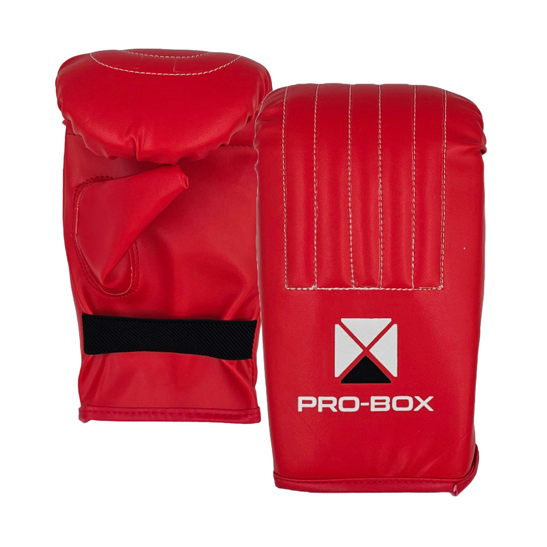 Pro-Box PU Bag Mitts Red
