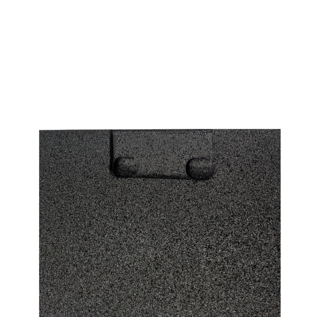 Sprung 20mm PRO Interlocking Rubber Gym Tiles - Black