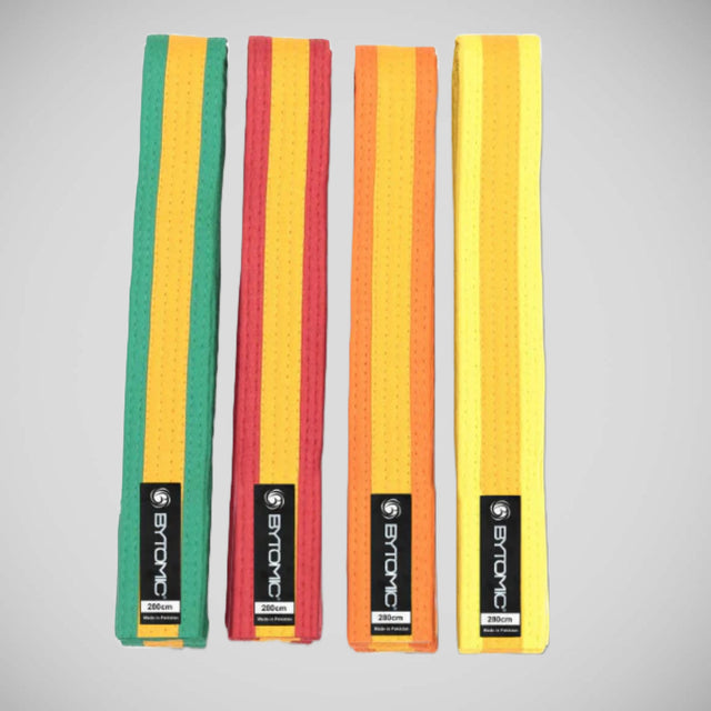 Stripe Bytomic Martial Arts Belt White/Gold