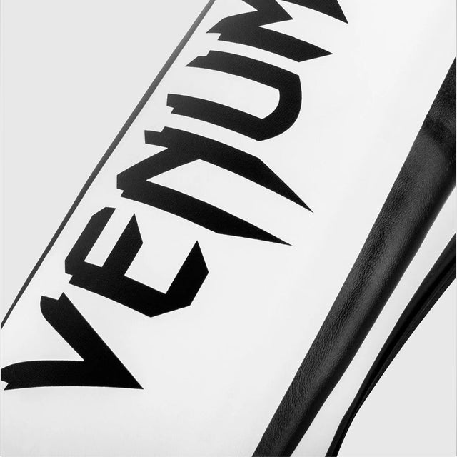 Venum Elite Shin Guards White/Black