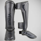 Venum Elite Shin Guards Grey/Grey