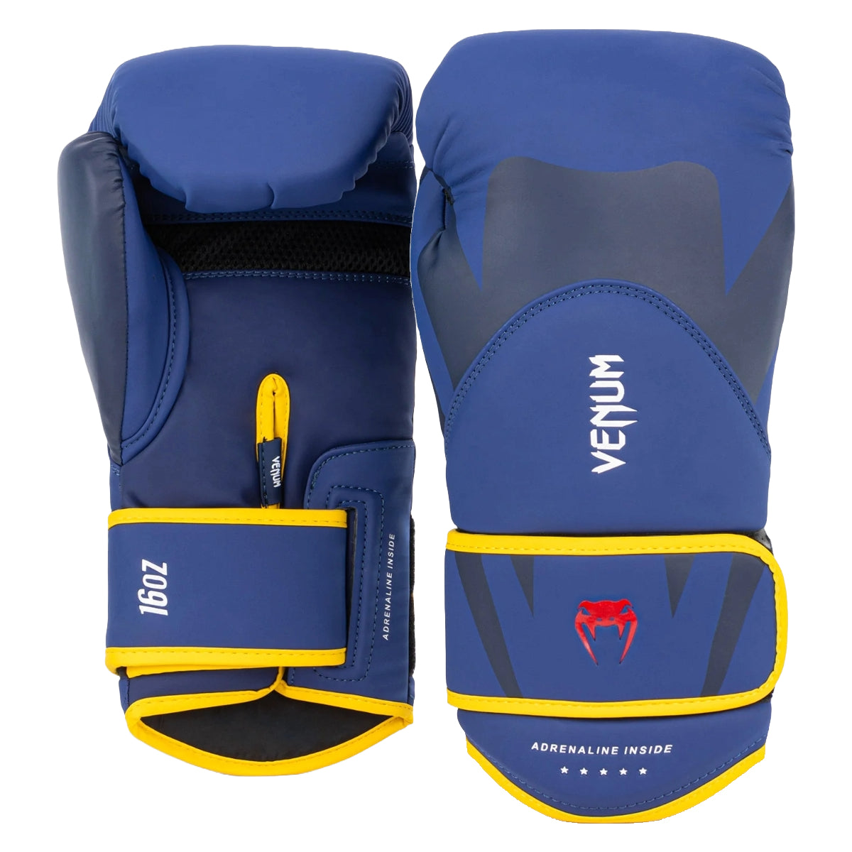 Venum Challenger 4.0 luvas de boxe azul/amarelo