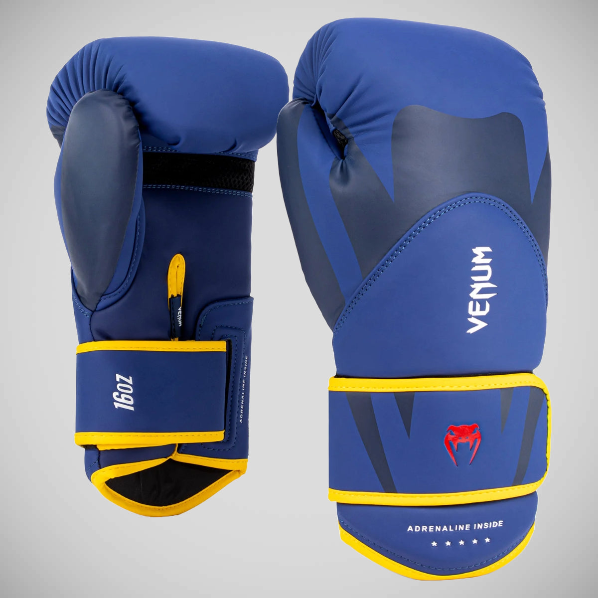 Venum Challenger 4.0 luvas de boxe azul/amarelo