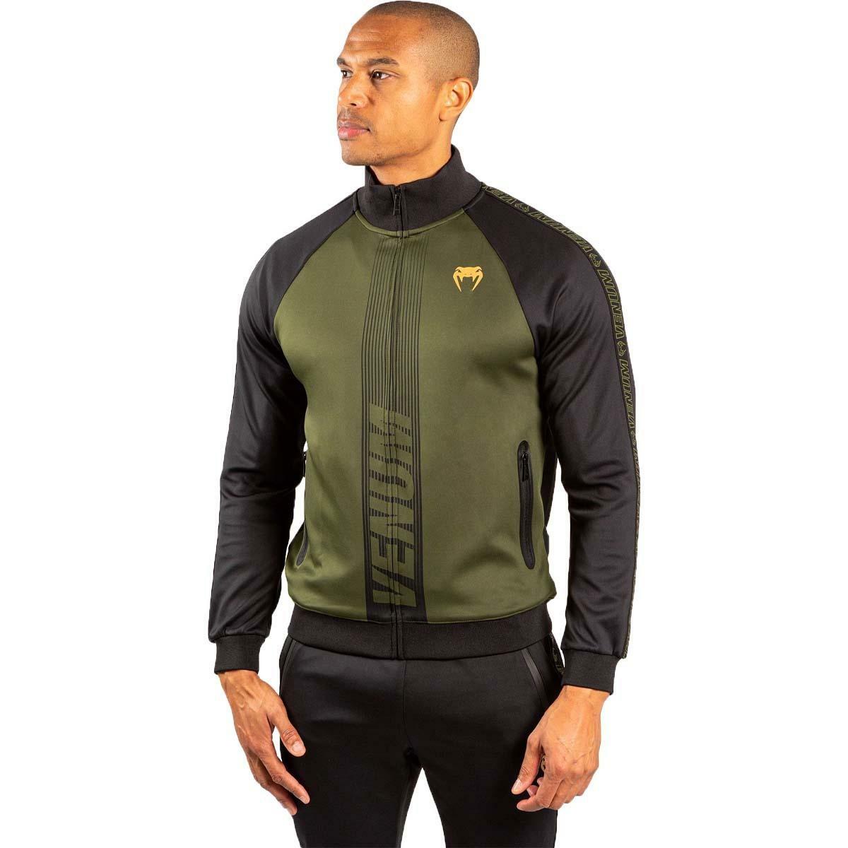 Venum Club 212田径夹克卡其色/黑色