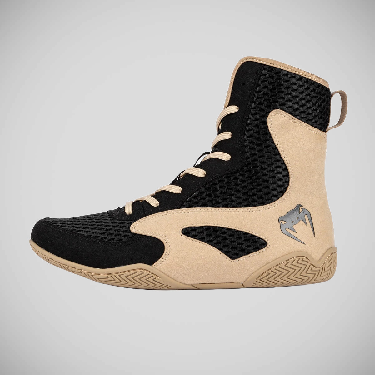 Venum Konkurrent Boxschuhe Schwarz/Sand