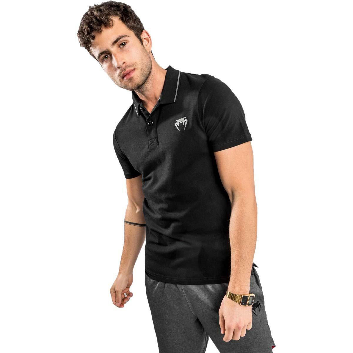 Venum Contender Evo Polo Shirt Black