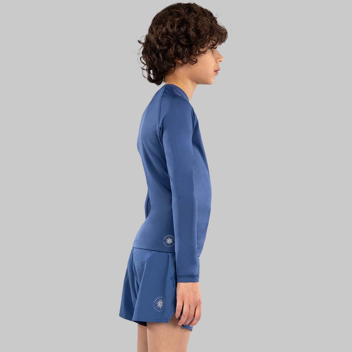 Venum Konkurrent Kinder Langhülle Rash Guard Royal Blue