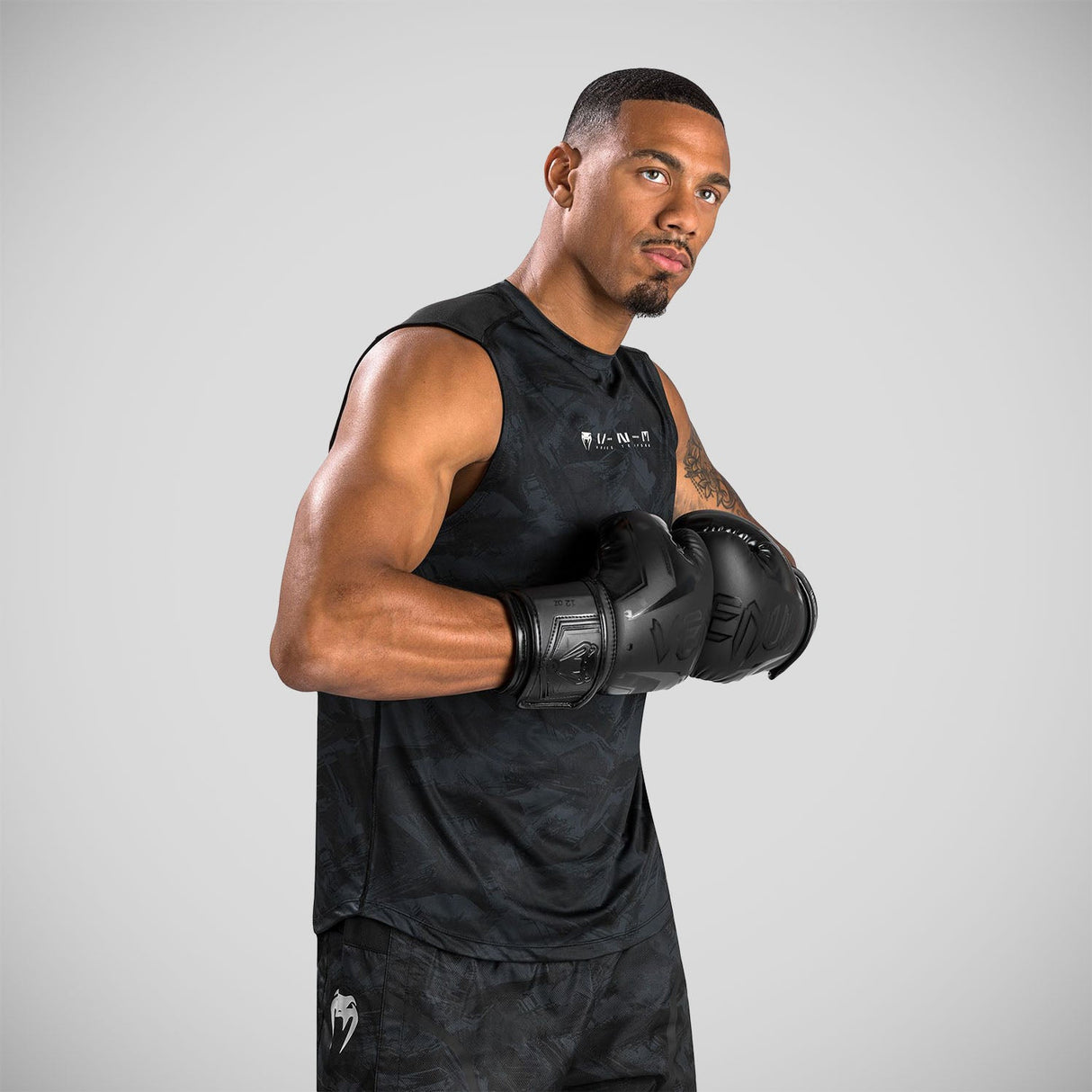 Venum Elektronen 3.0 Trocken -Tech -Tank -Top schwarz