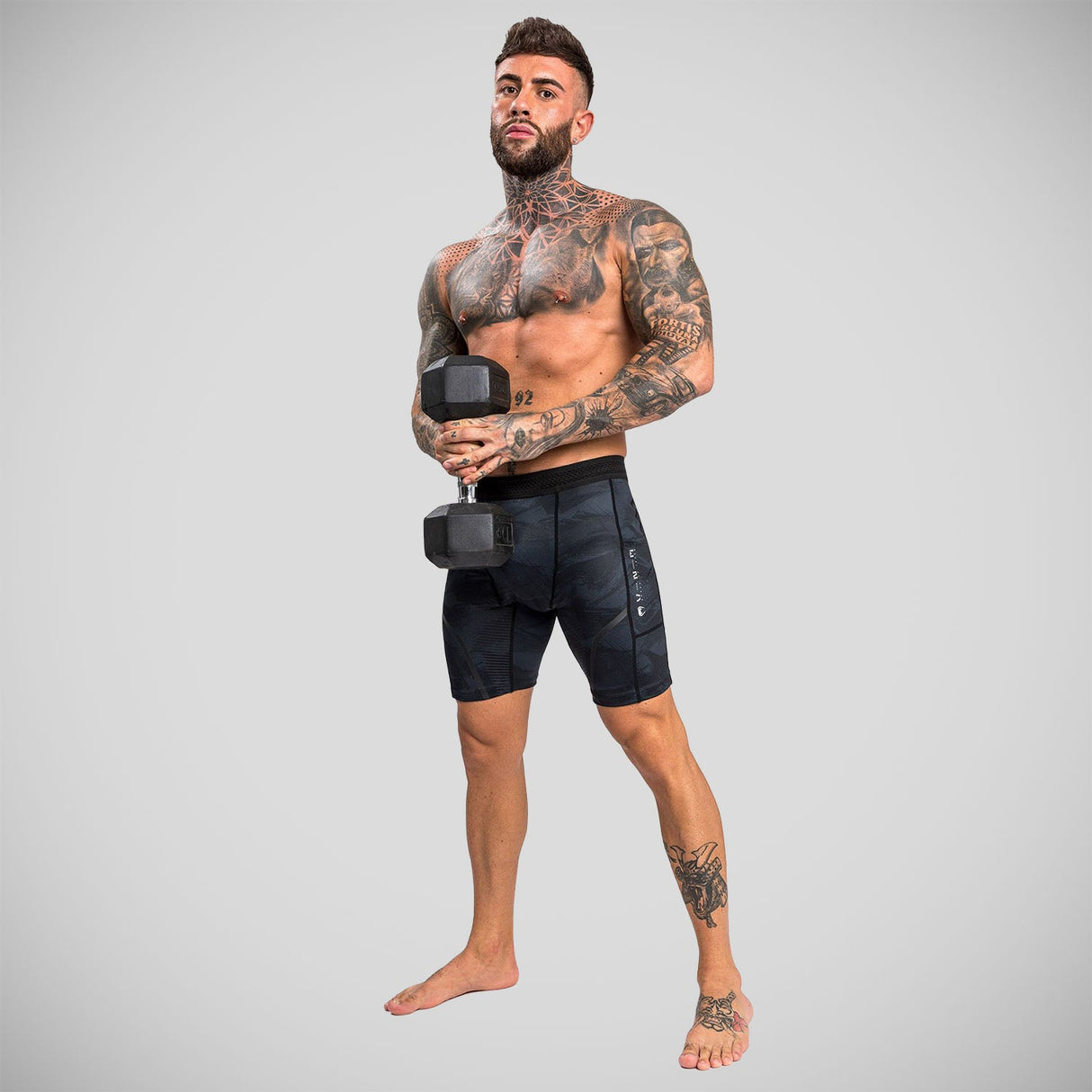 Venum Electron 3.0 vale tudo shorts preto