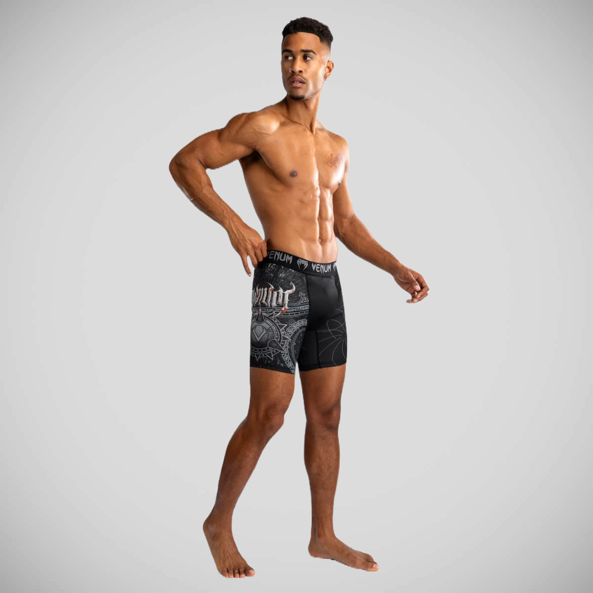 Venum Gladiator 5.0 Vale Tudo Shorts Schwarz/Silber