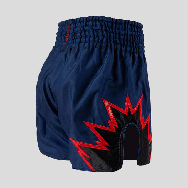 Venum Inferno Muay Thai Shorts Navy/Red/Black