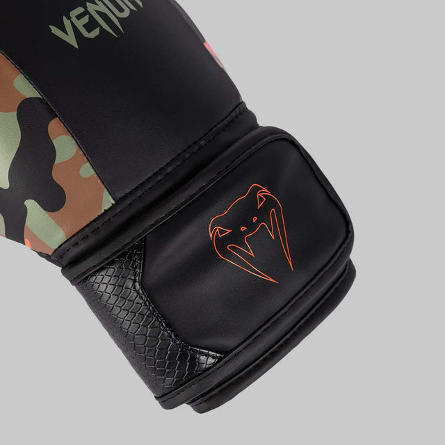 Venum Jungle Ops Boxing Gloves Black/Khaki Camo