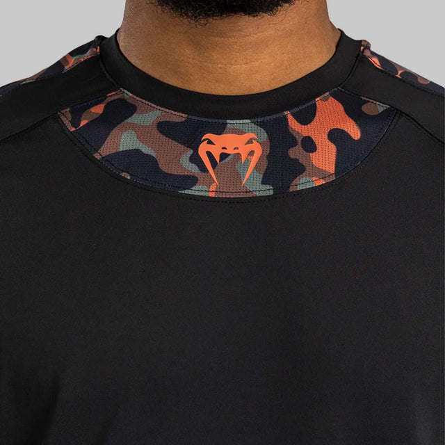Venum Jungle Ops Dry Tech T-Shirt Black/Khaki Camo