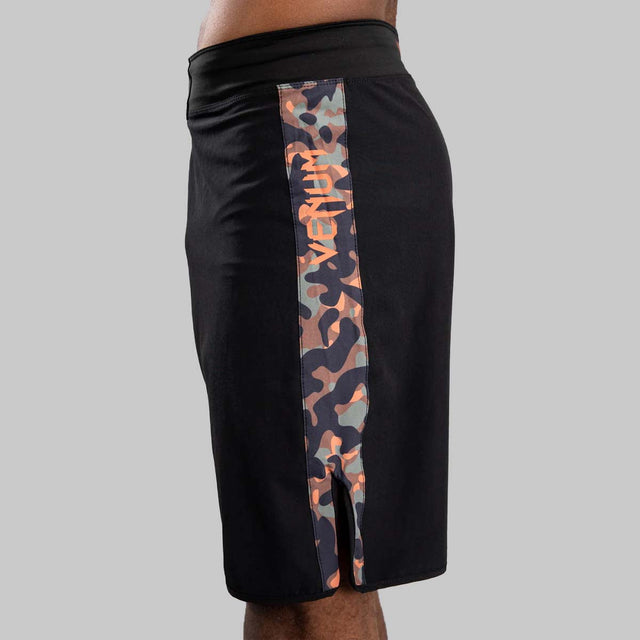 Venum Jungle Ops Fight Shorts Black/Khaki Camo