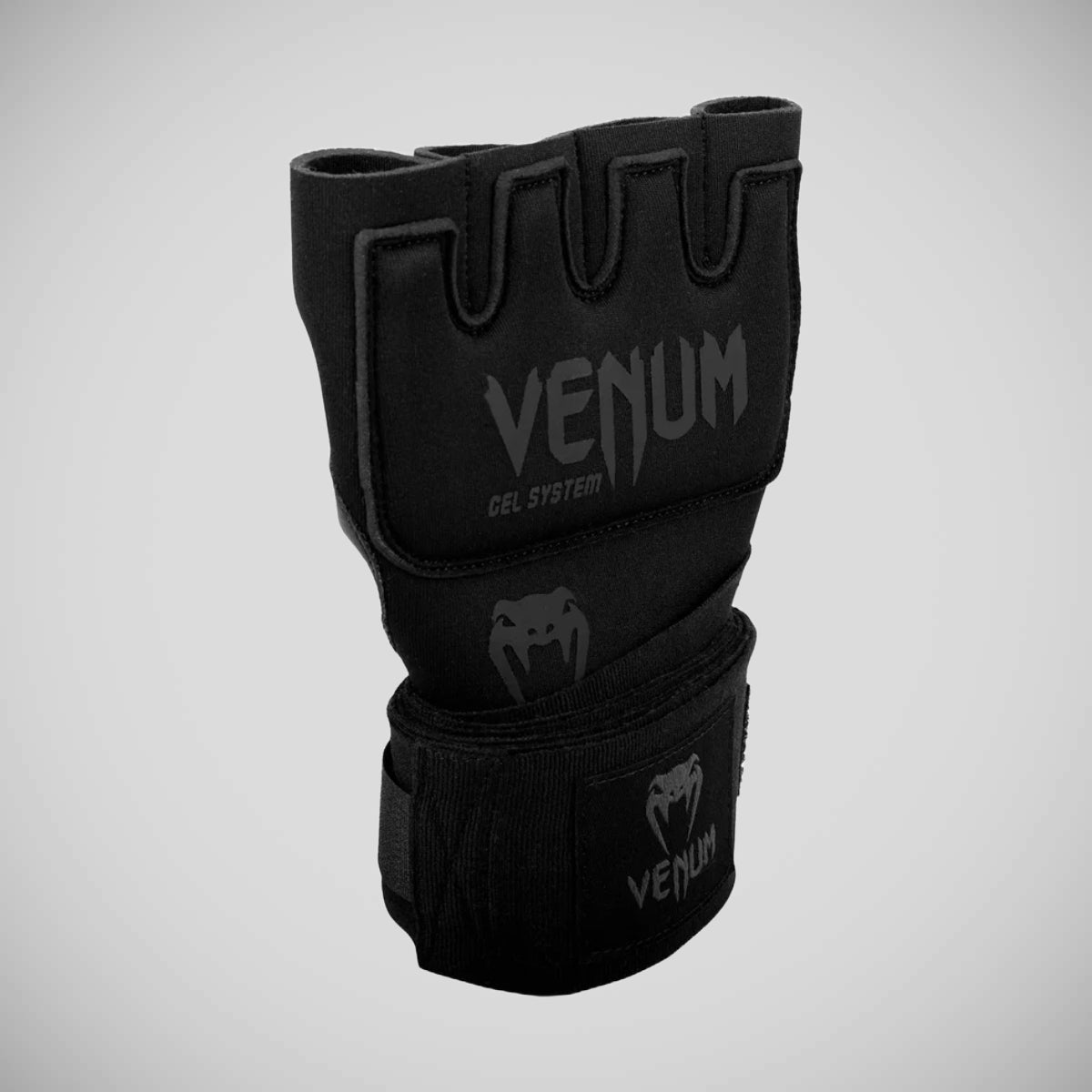 Venum Kontact gel envoltura a mano rápida negra/negra