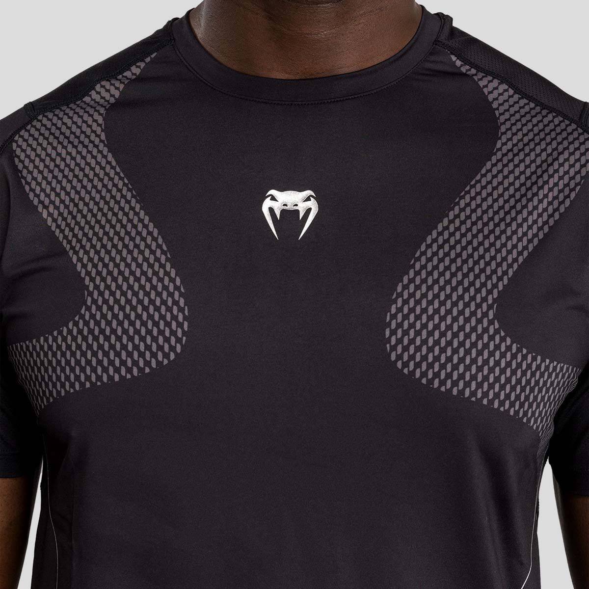 Venum Nexus Dry Tech T-Shirt Schwarz/Silber