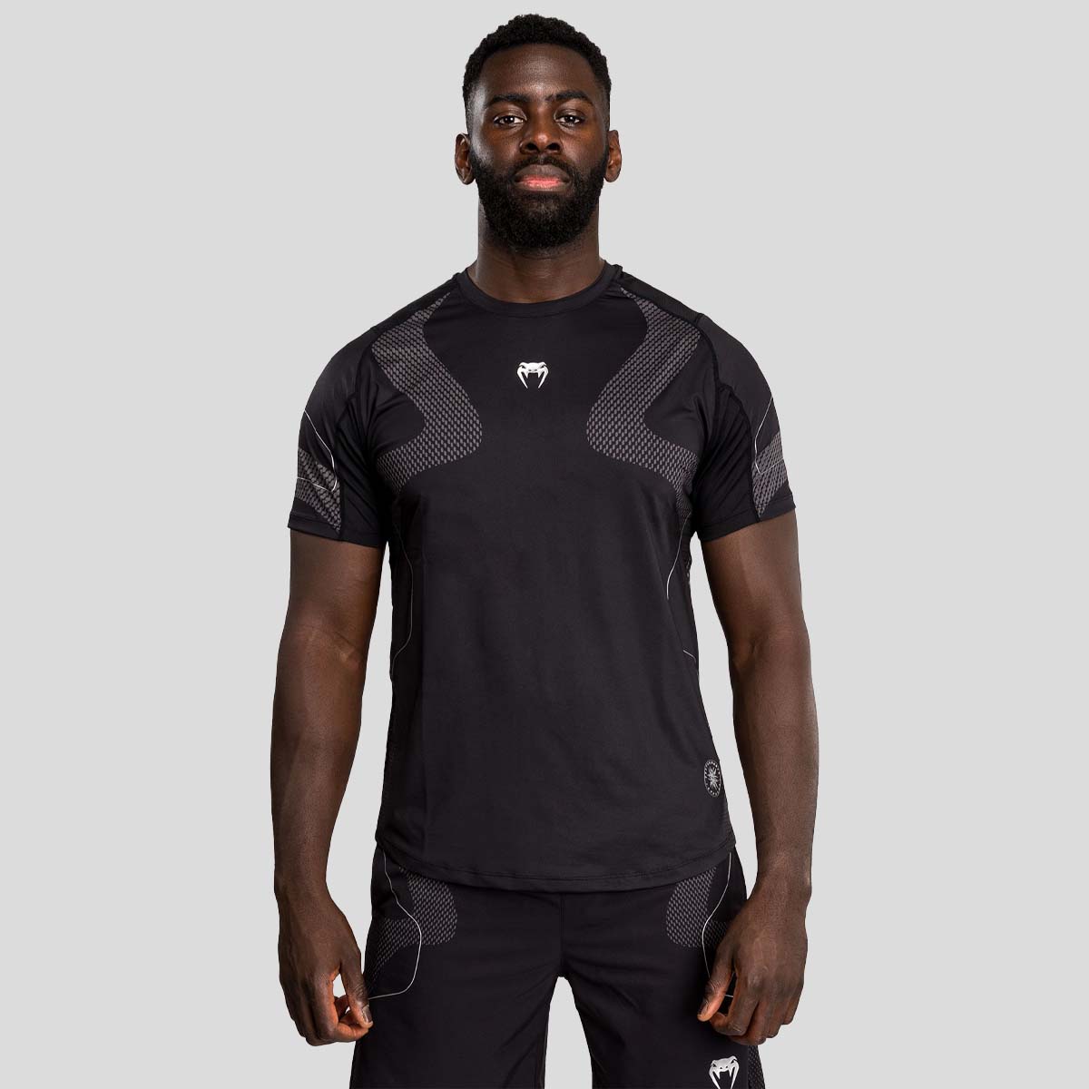 Venum Nexus Dry Tech T-Shirt Schwarz/Silber