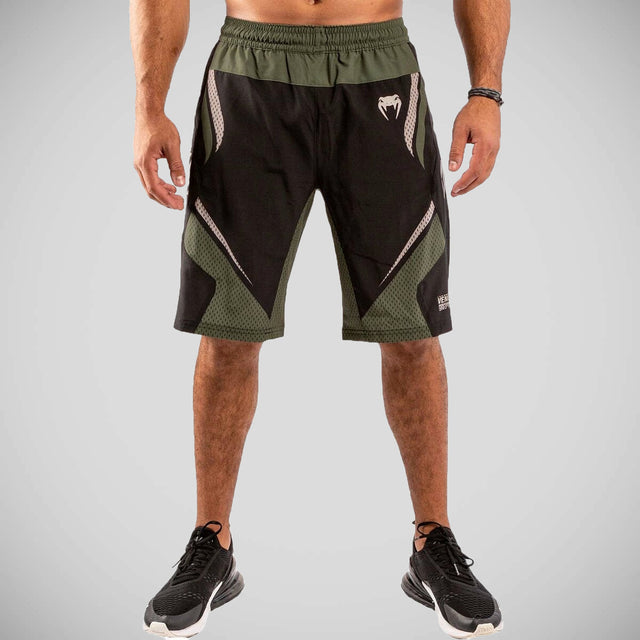 Venum One FC Impact Training Shorts Black/Khaki