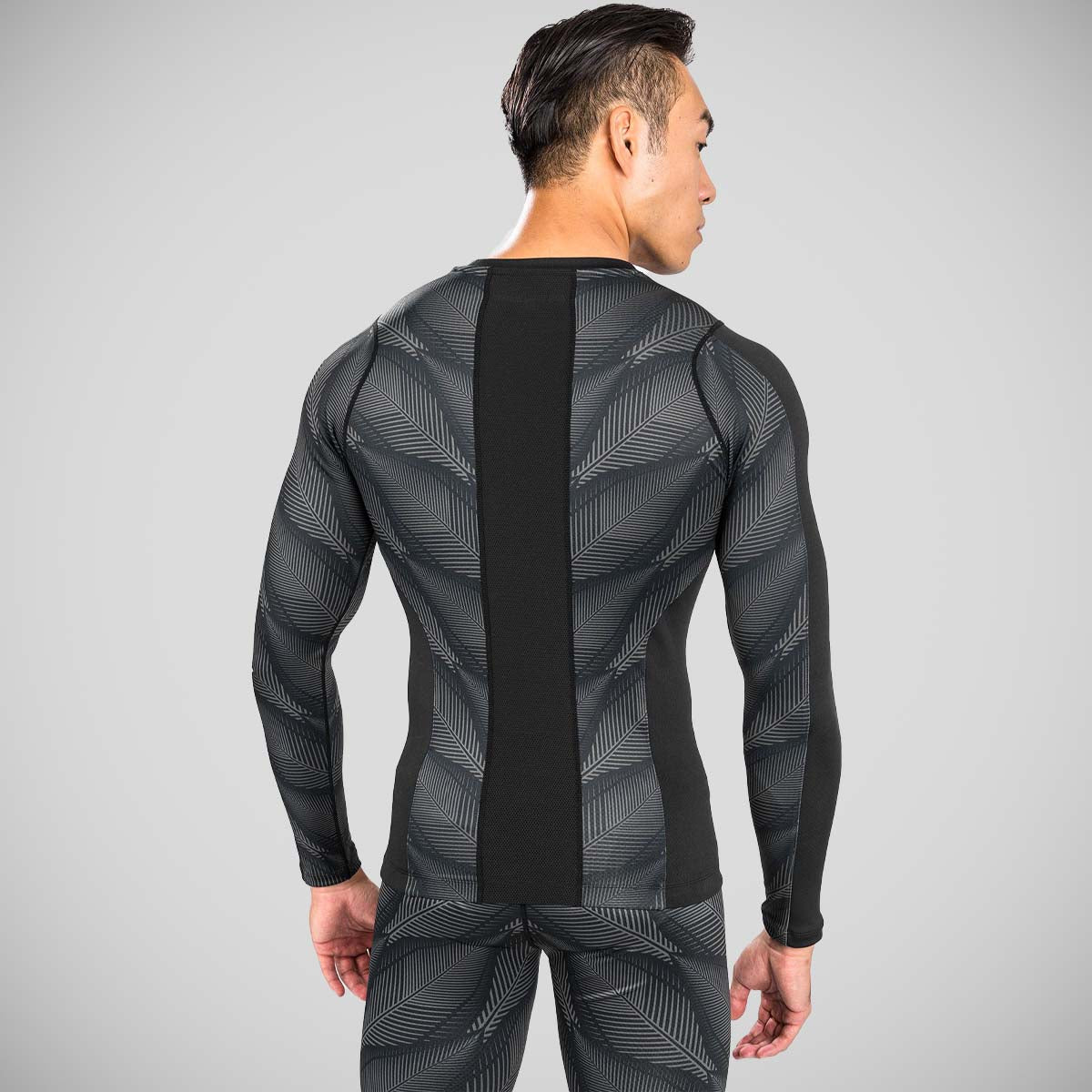 Venum Phantom Long Sleeve Rash Guard Black/Red