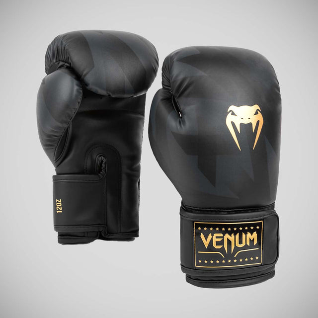 Venum Razor Boxing Gloves Black/Gold